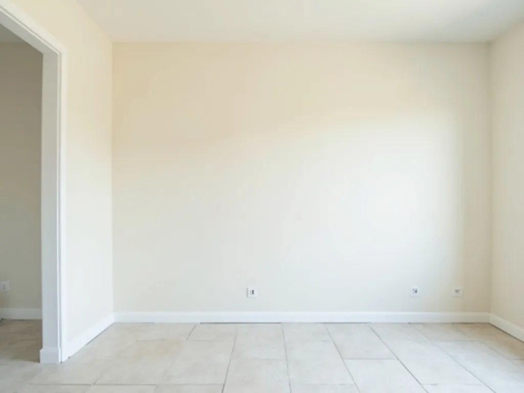 Clean empty room after property cleanout